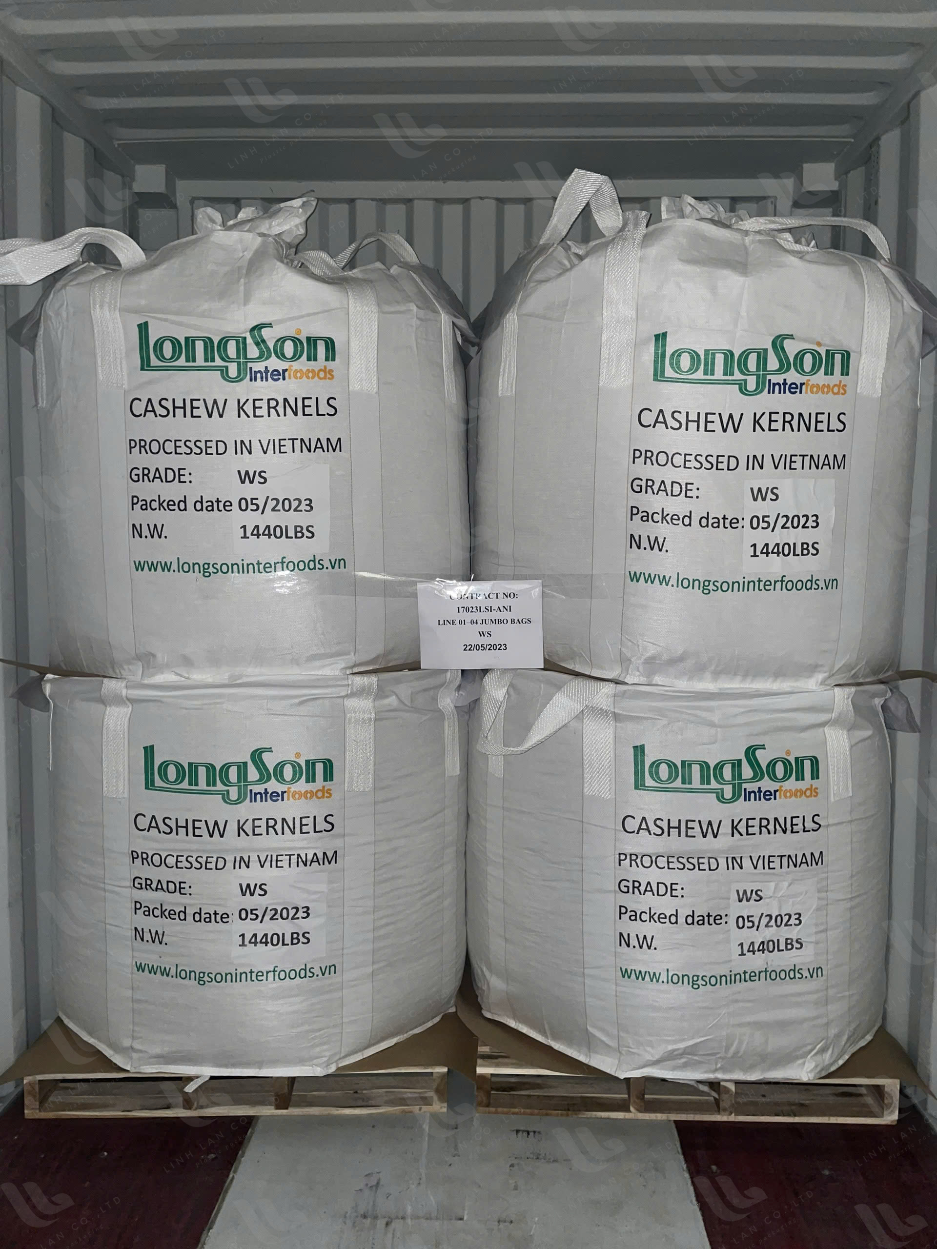 Bao Jumbo đựng hạt điều